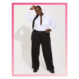 NWT Torrid Straight Classic Denim High-Rise Carpenter Jeans Size 16 Regular